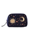 Elizabeth Scarlett Celestial Navy Cosmetics Bag