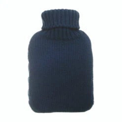 Aroma Home Navy Chunky Knit Hot Water Bottle 7 Aroma Home Navy Chunky Knit Hot Water Bottle -Korres Store 24446 57347.1684844273