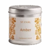 St Eval Folk Amber Tin Candle