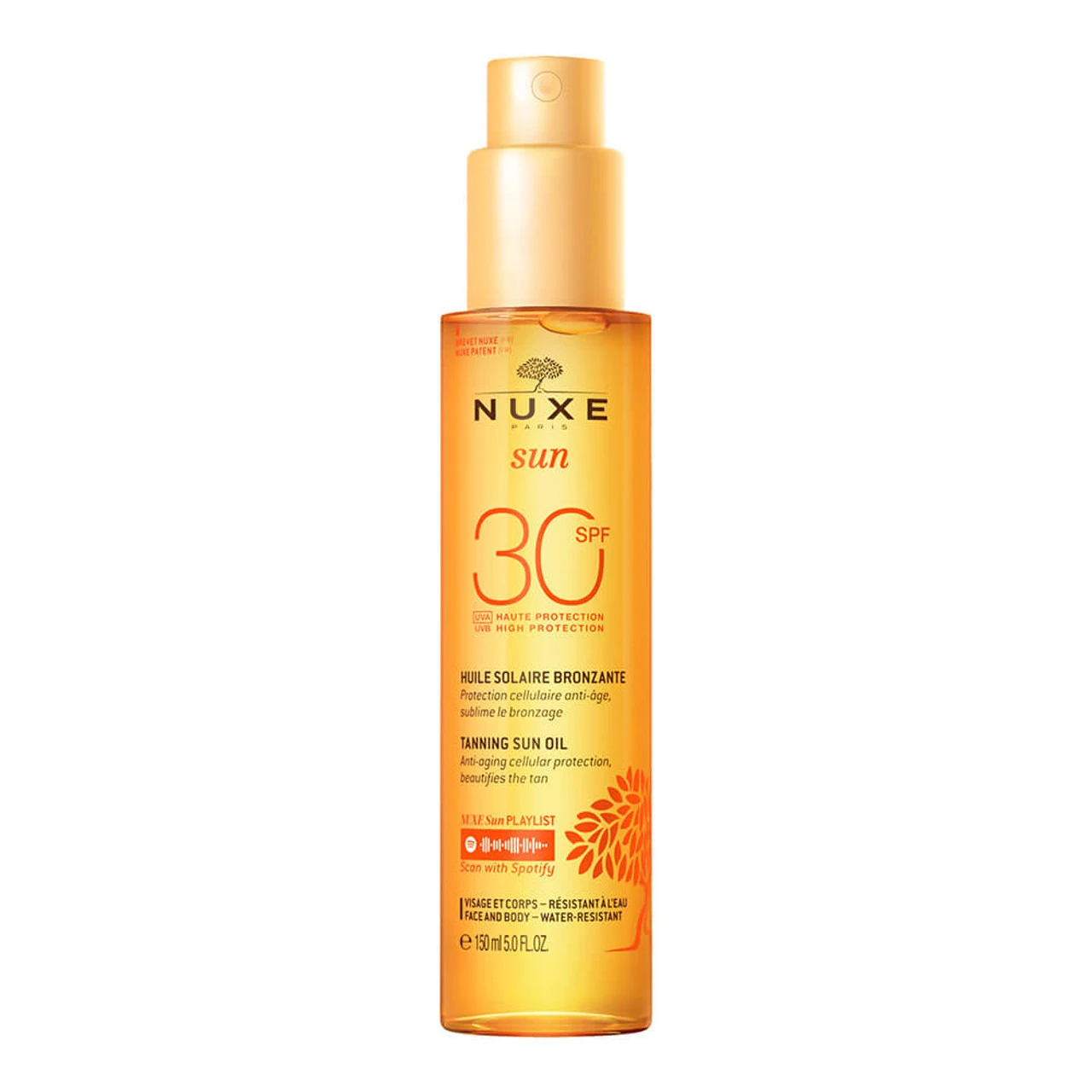 NUXE Sun Tanning Oil Face And Body SPF30 3 NUXE Sun Tanning Oil Face And Body SPF30