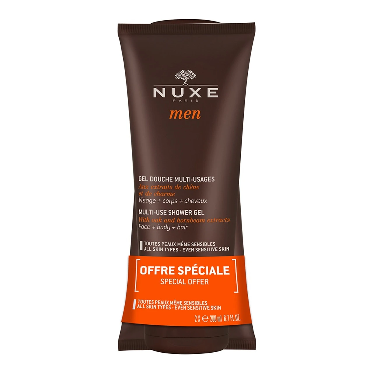 NUXE Men Shower Gel Duo 3 NUXE Men Shower Gel Duo