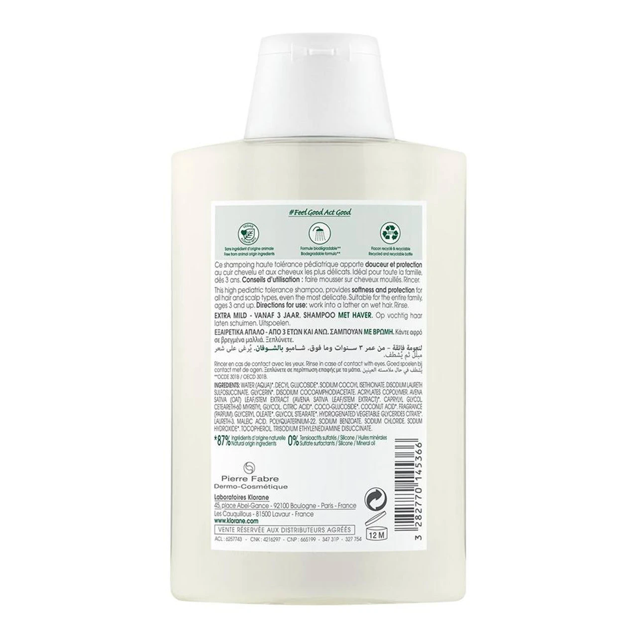 Klorane Oat Milk Shampoo - Image 2
