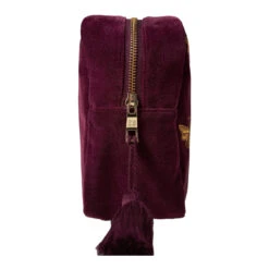 Elizabeth Scarlett Plum-Hued Honey Bees Wash Bag -Korres Store 3 42753.1694531630