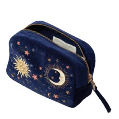 Elizabeth Scarlett Celestial Navy Cosmetics Bag -Korres Store 4 63984.1697199110