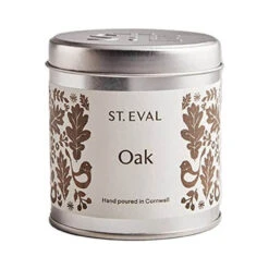 St Eval Oak Folk Scented Tin Candle