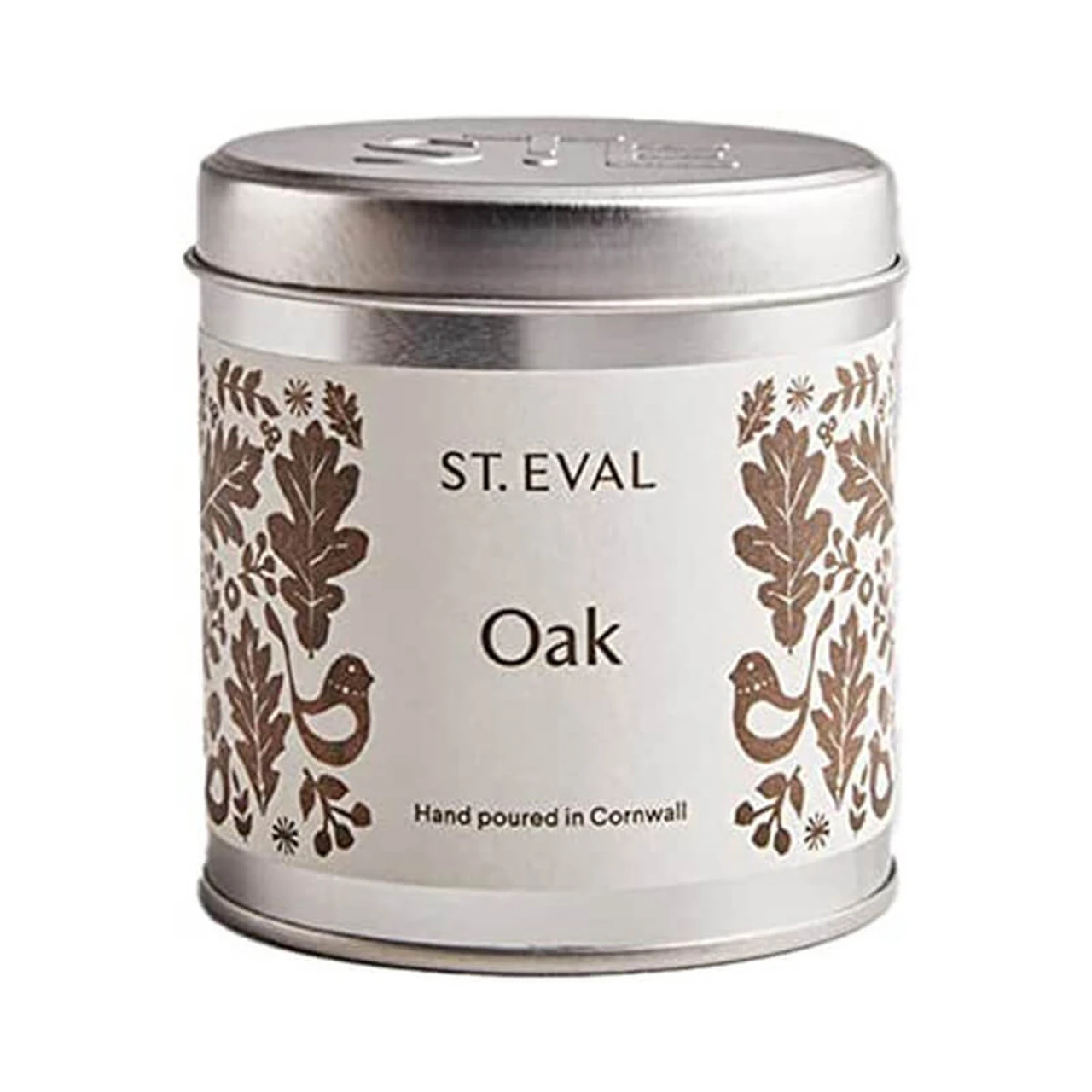 St Eval Oak Folk Scented Tin Candle 3 St Eval Oak Folk Scented Tin Candle