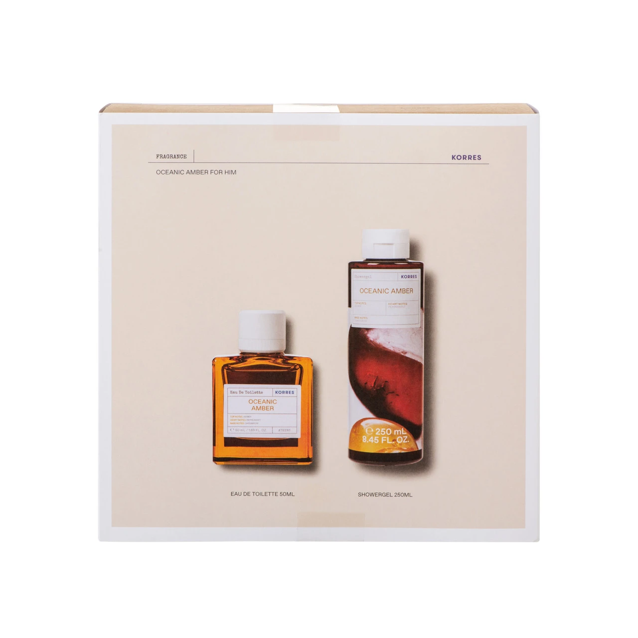 Korres Oceanic Amber EDT + Shower Gel Set 4 Korres Oceanic Amber EDT + Shower Gel Set - Image 2