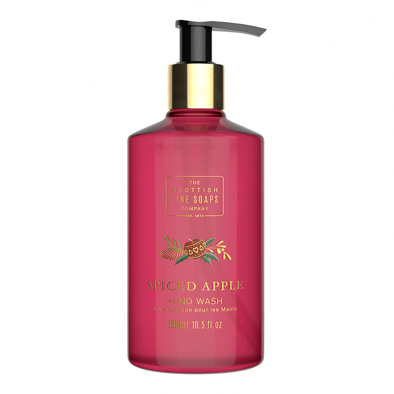 Scottish Fine Soaps Spiced Apple Hand Wash 300ml 3 Scottish Fine Soaps Spiced Apple Hand Wash 300ml