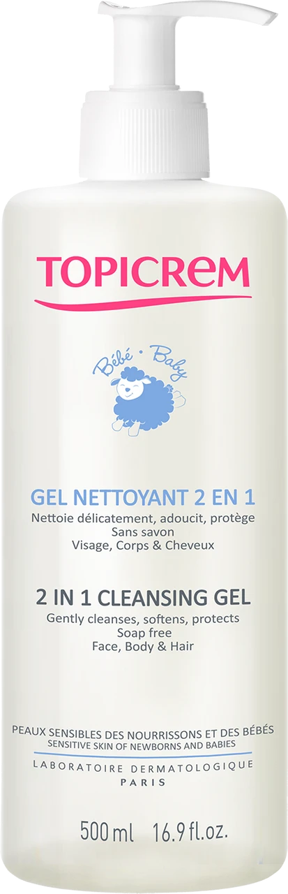 Topicrem BABY My 1st 2 In 1 Cleansing Gel 3 Topicrem BABY My 1st 2 In 1 Cleansing Gel