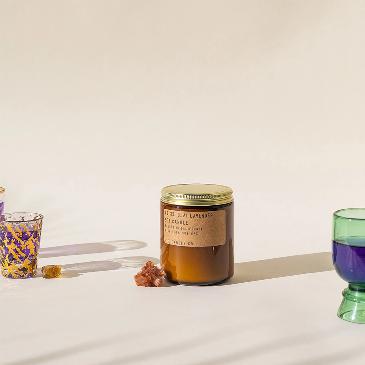 P.F. Candle Co. Ojai Lavender Standard Soy Wax Candle 4 P.F. Candle Co. Ojai Lavender Standard Soy Wax Candle - Image 2