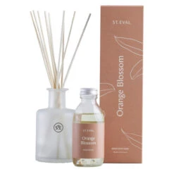 St Eval Lamorna Orange Blossom Reed Diffuser Set