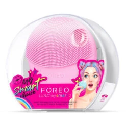 FOREO LUNA Play Smart 2 Facial Cleansing Device With Skin Analysis - Tickle Me Pink! -Korres Store FO0187 2 60498.1694616205