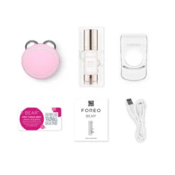 FOREO BEAR Mini Facial Toning Device - Pearl Pink 12 FOREO BEAR Mini Facial Toning Device - Pearl Pink -Korres Store FO9526 4 63006.1694616431