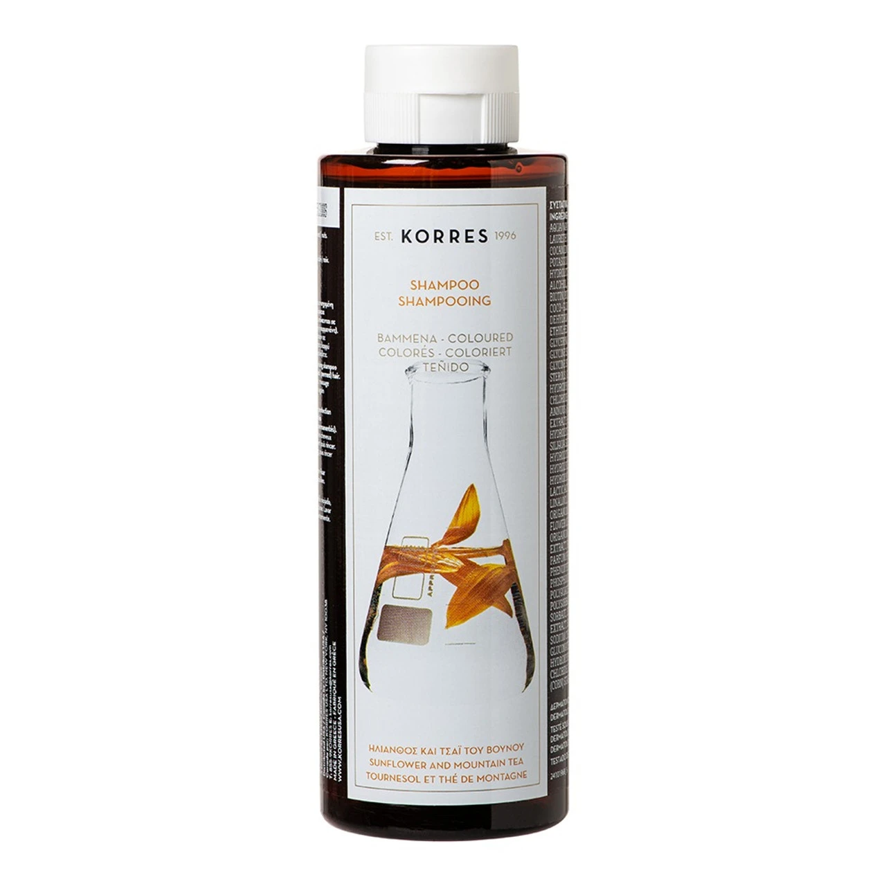 Korres Sunflower & Mountain Tea Shampoo 3 Korres Sunflower & Mountain Tea Shampoo