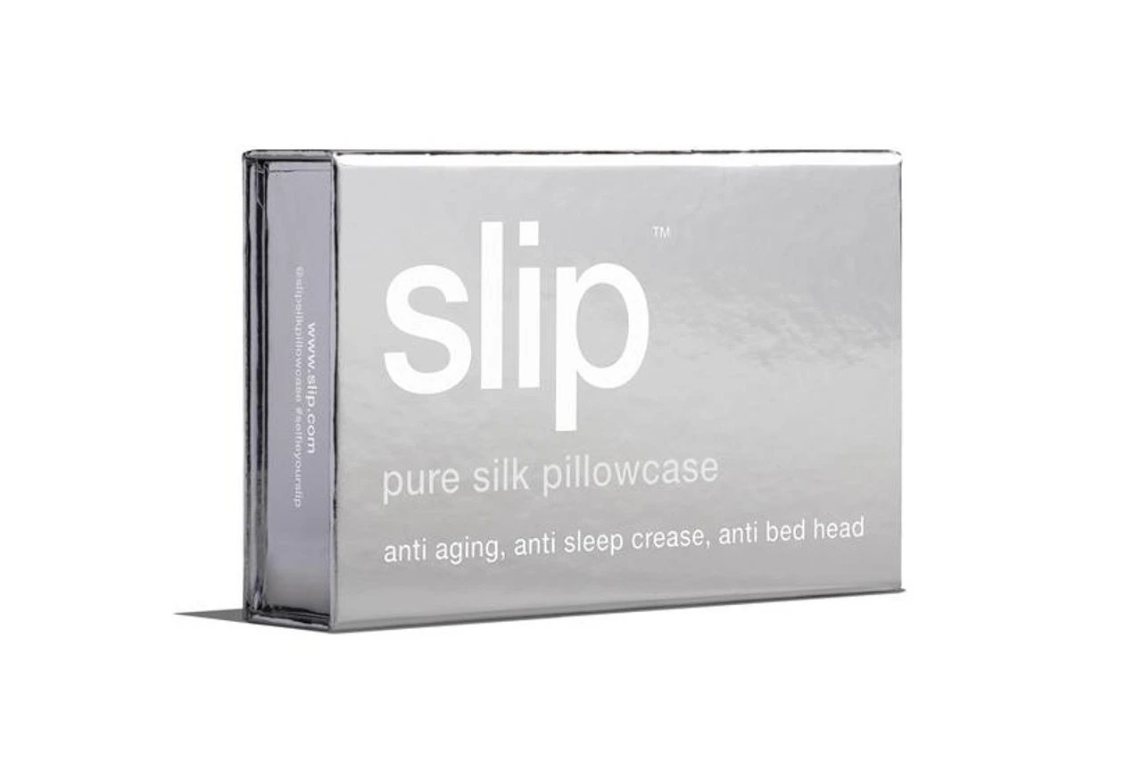 Slip Pure Silk Silver Queen Pillowcase 12 Slip Pure Silk Silver Queen Pillowcase - Image 10
