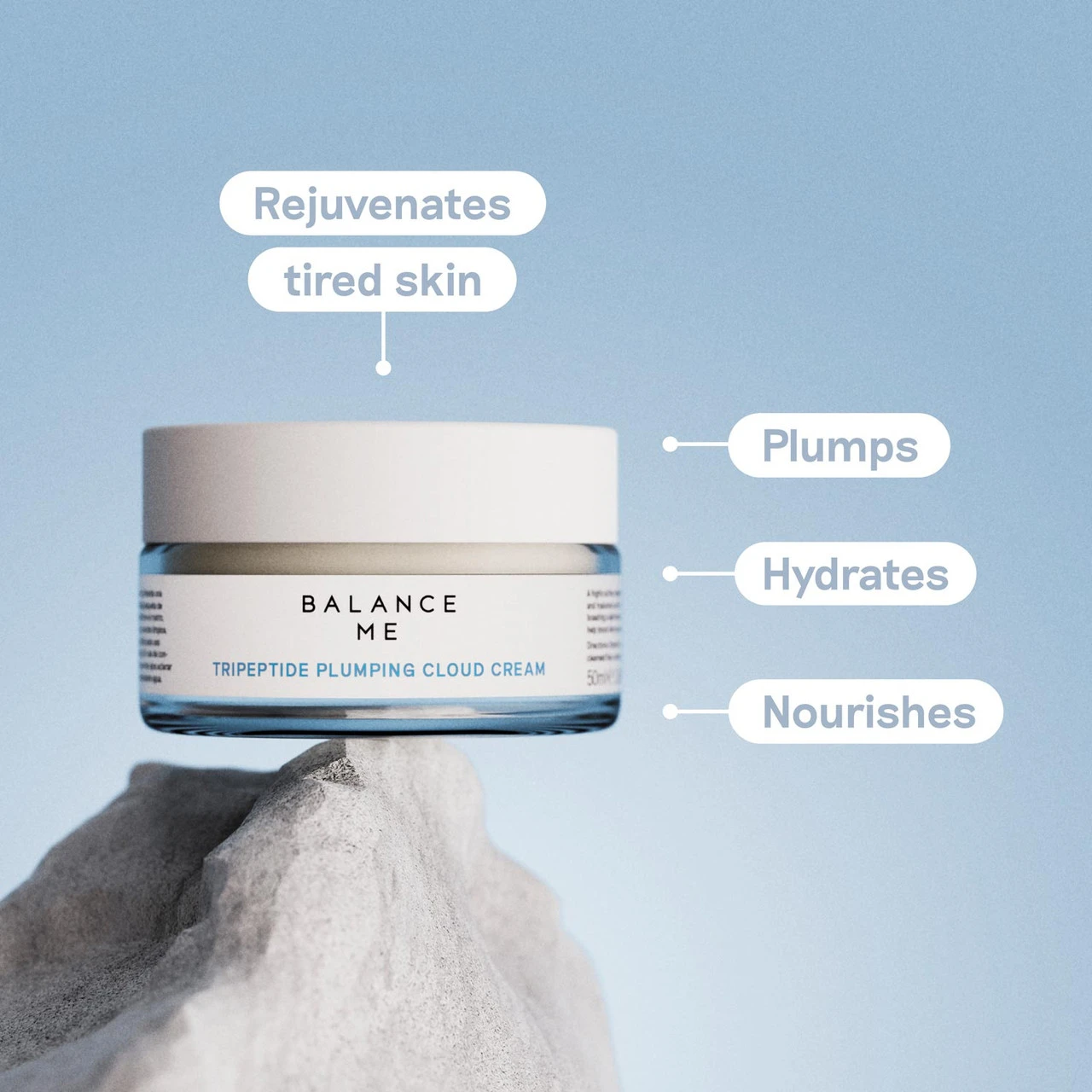 Balance Me Tripeptide Plumping Cloud Cream 5 Balance Me Tripeptide Plumping Cloud Cream - Image 3