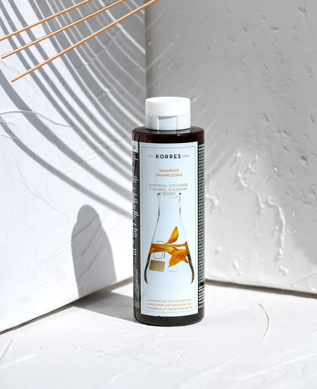 Korres Sunflower & Mountain Tea Shampoo 4 Korres Sunflower & Mountain Tea Shampoo - Image 2