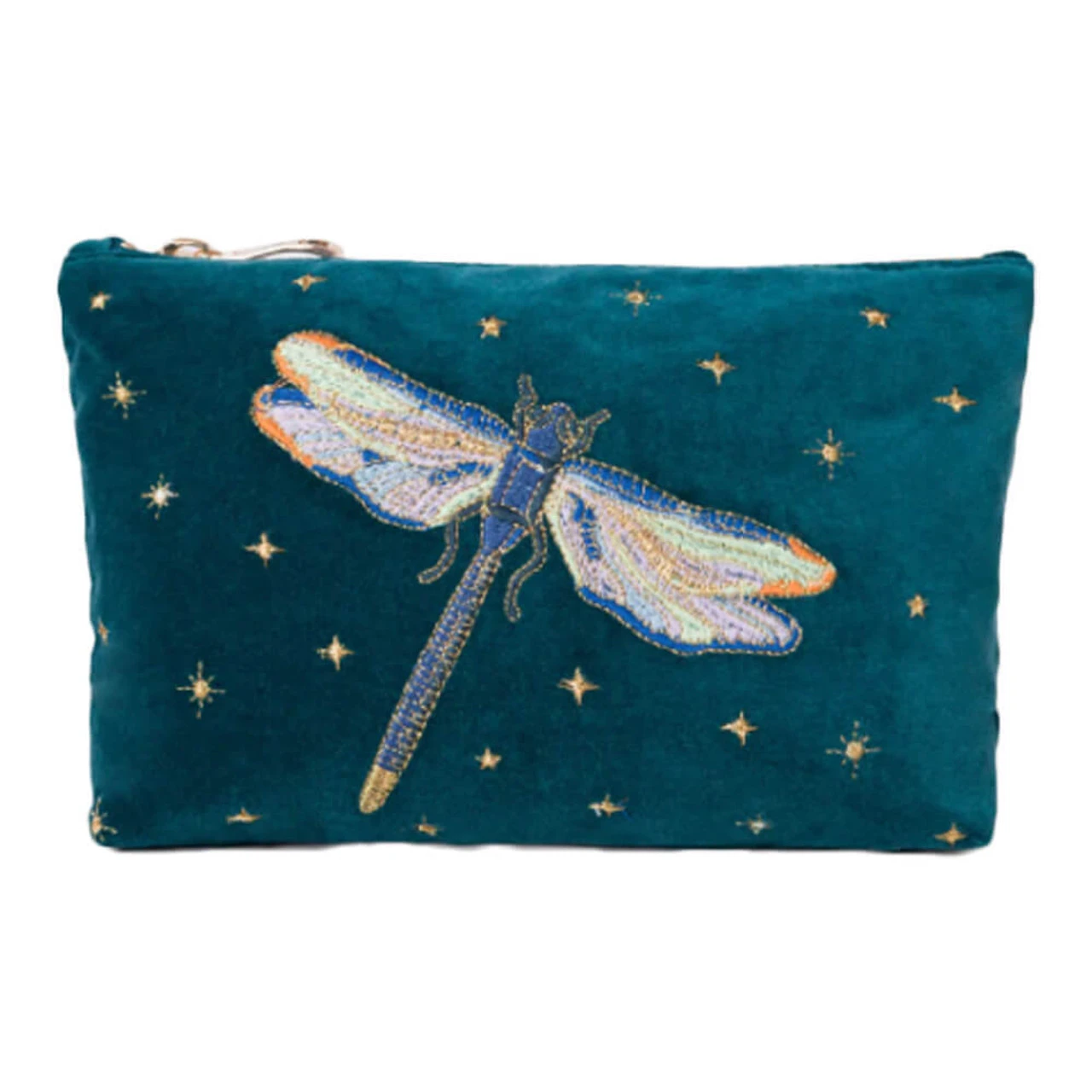 Elizabeth Scarlett Dragonfly Mini Pouch Deep Teal 2 Elizabeth Scarlett Dragonfly Mini Pouch Deep Teal